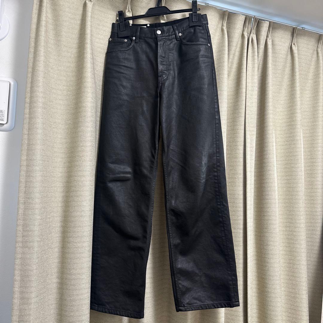 dries van noten 25aw コーティングデニム