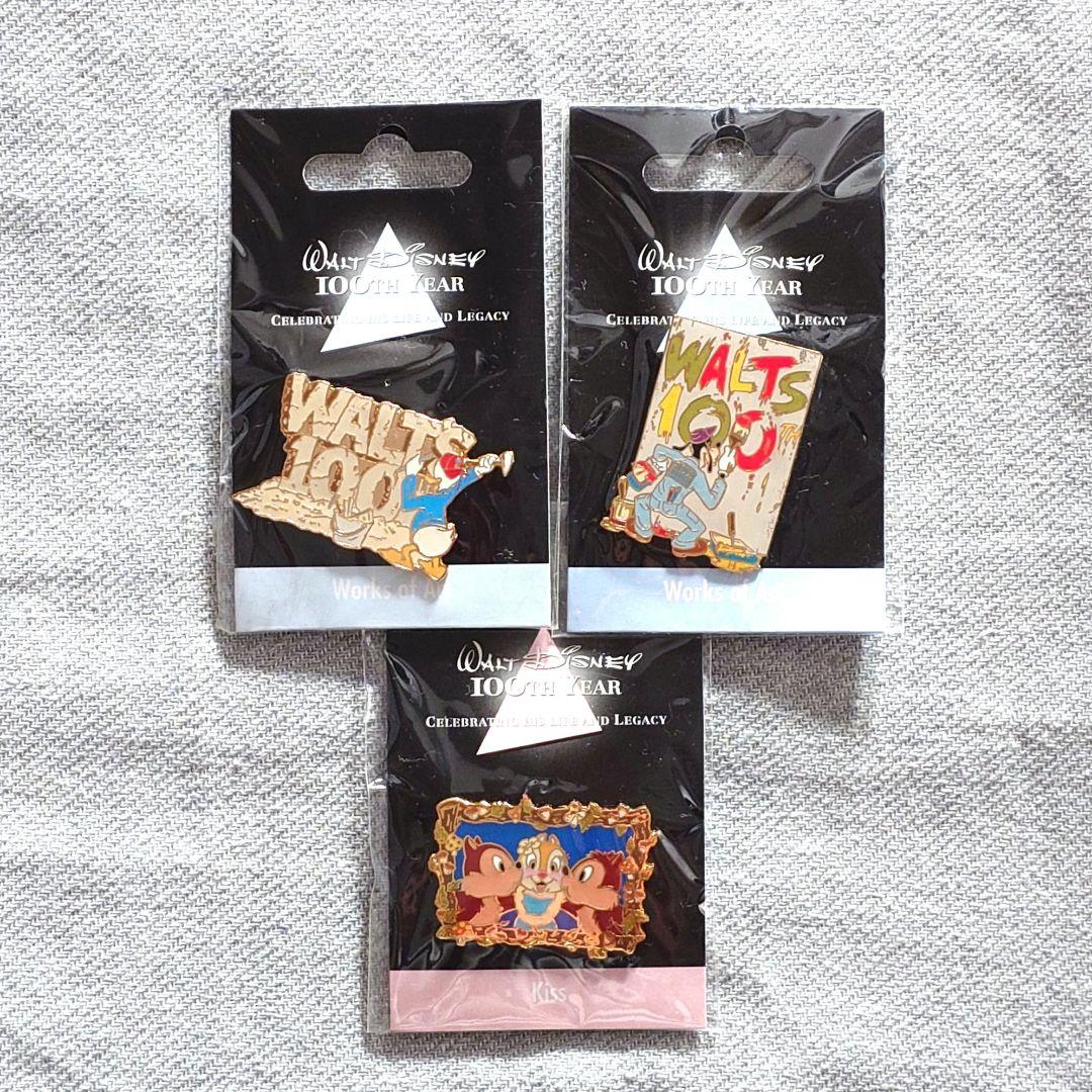 ディズニーストア ウォルト生誕100th記念 ピンバッジ23個セット