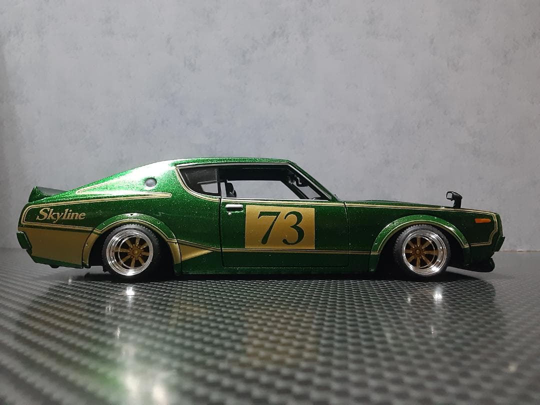 Maisto 1/24 日産 スカイライン 2000GT-R ケンメリレーシング