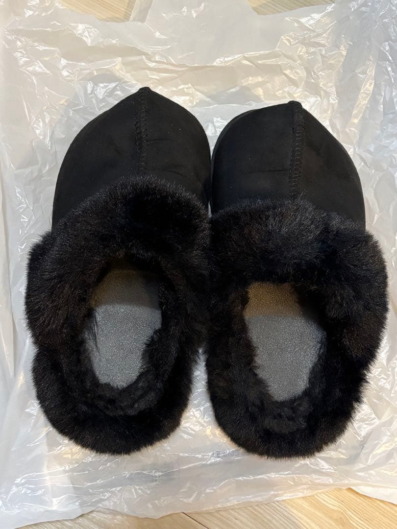 【12/27までの販売】ラクバキ ファーサボ ブラックM