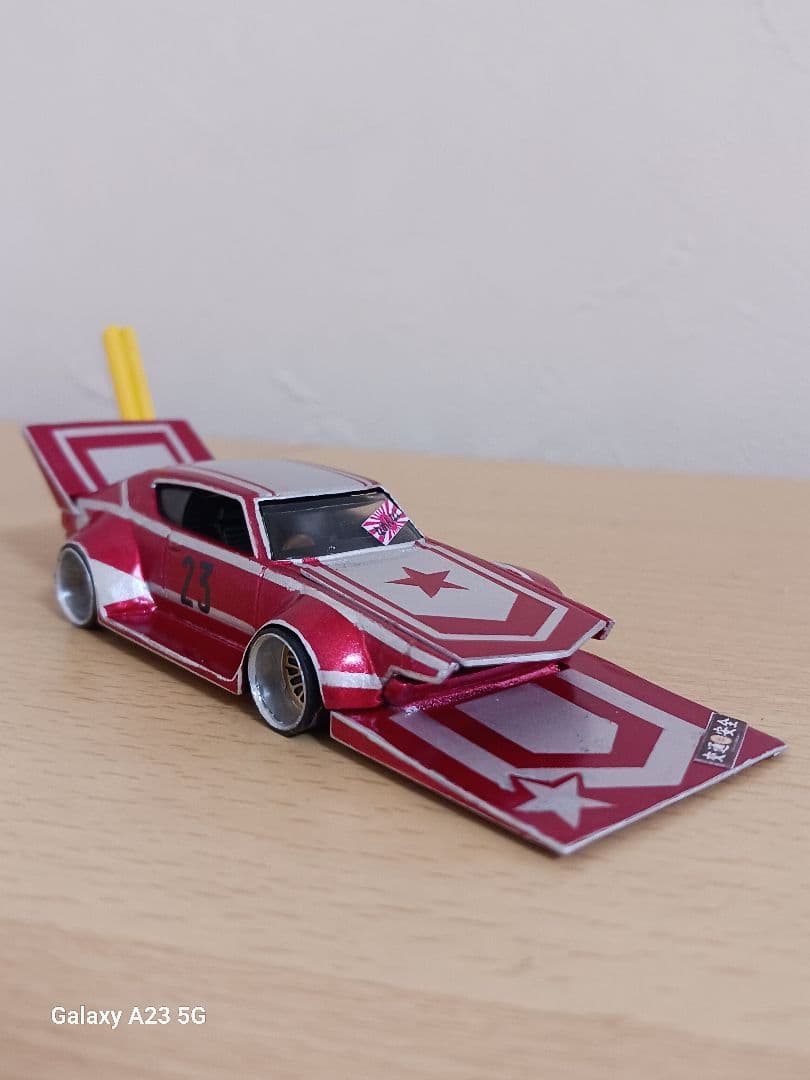 ホットウィールケンメリスカイライン　グラチャン街道レーサーカスタムトミカ改造好き