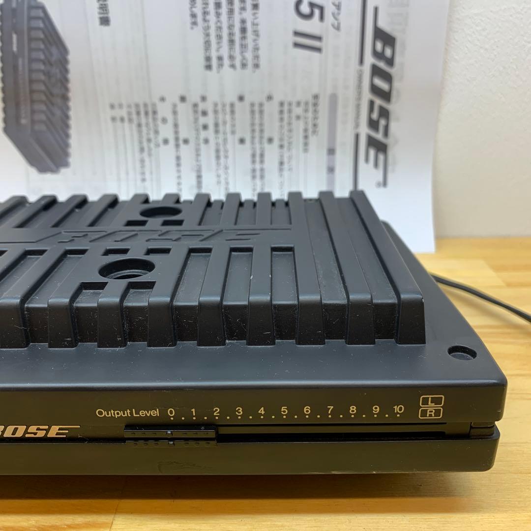 BOSE 1705Ⅱ 美品 ステレオパワーアンプ メンテナンス済 動作品 ②