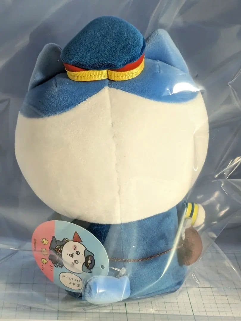 ちいかわ 駅員さんなぬいぐるみS ハチワレ 東京ステーション　ぬいぐるみ