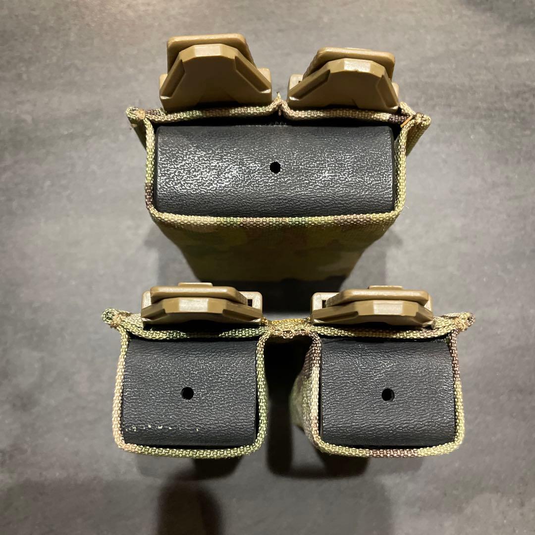 【実物】esstac KYWI ピストル+ 556 マガジンポーチ マルチカム