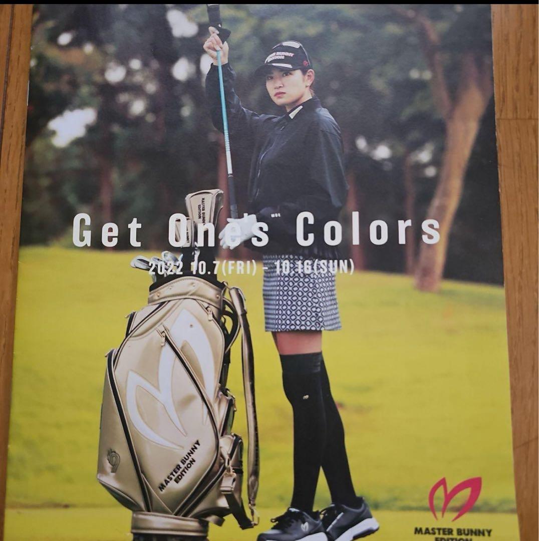 美品★貴重お洒落な原英莉花プロ レプリカ キャディバック