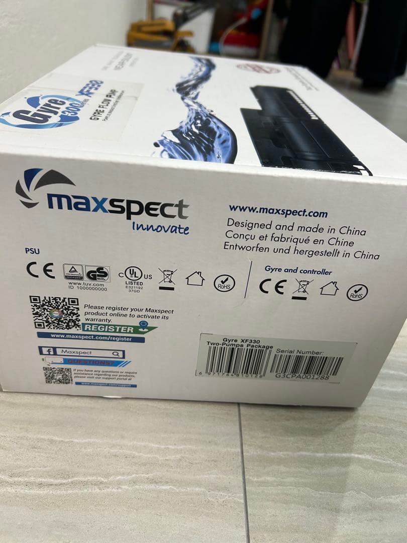 マックススペクト水流ポンプXF330 美品