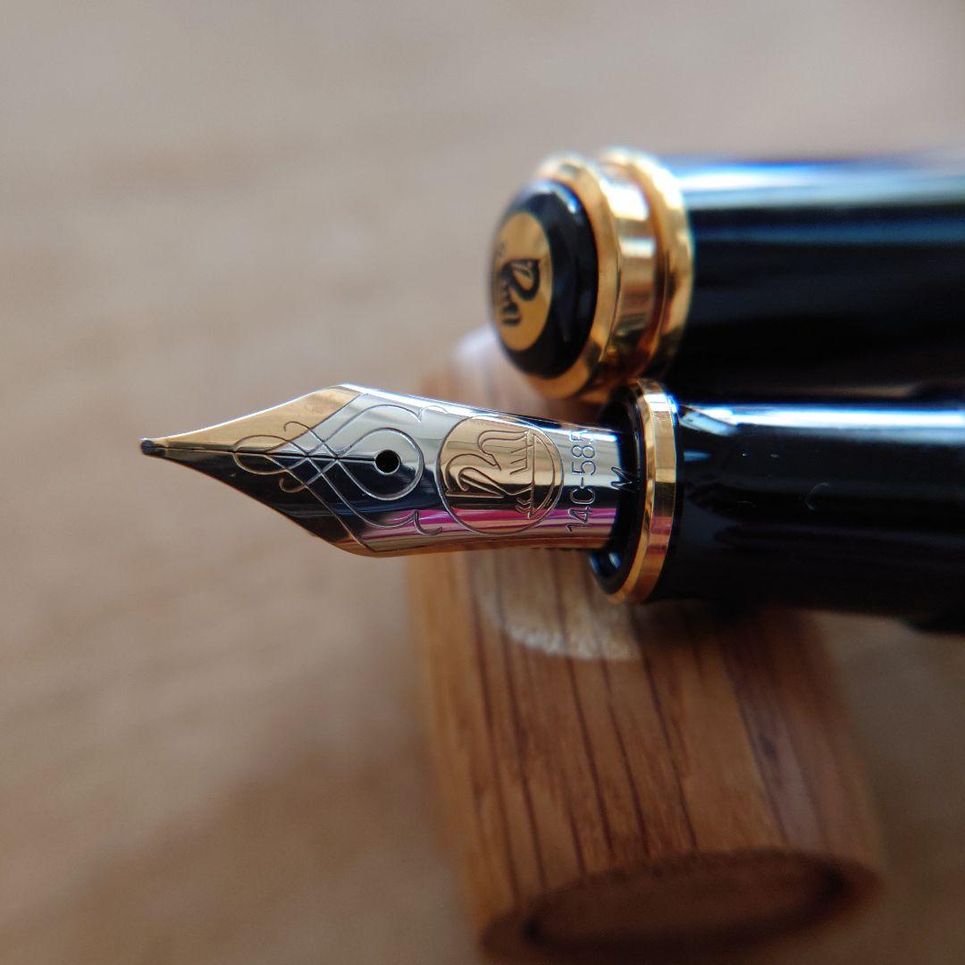 万年筆 美品 ペリカン M800 最初期型 14C-585〈M〉