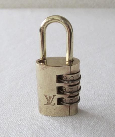 正規品　ルイヴィトン パドロック ゴールド 鍵 南京錠