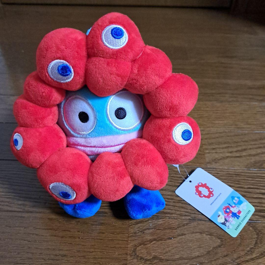 関西万博　ミャクミャク　サンリオコラボぬいぐるみ　M　はんぎょどん　ハンギョドン