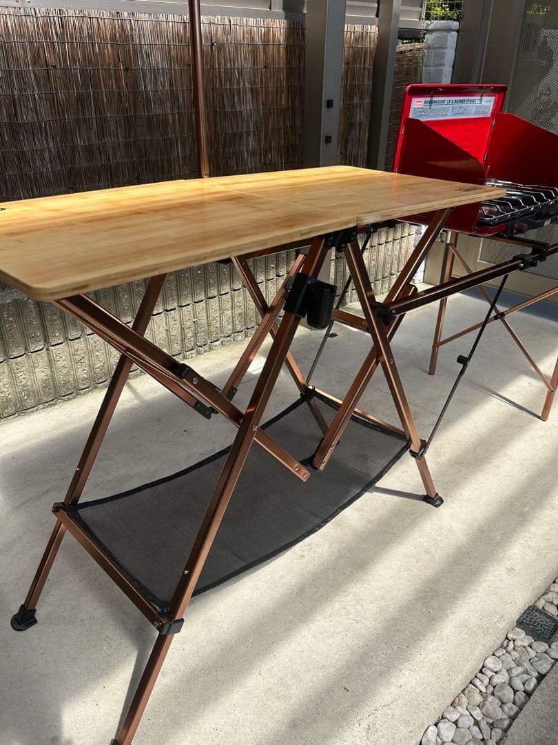 Coleman コールマン　コンフォートキッチンテーブル　ツーバーナーセット