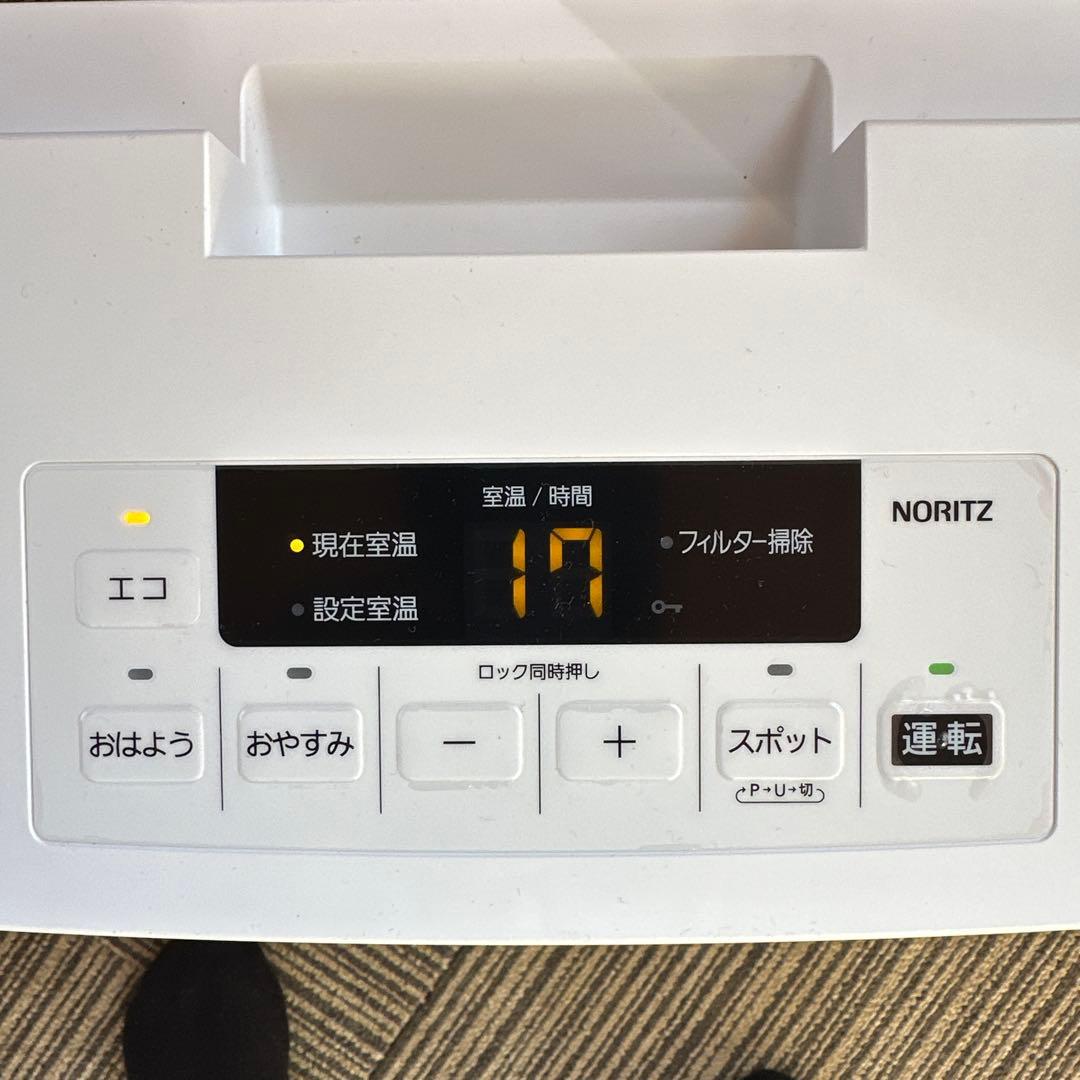 美品　ノーリツ　ガスファンヒーター 　GFH-4006S-W5 LPガス用　⑤