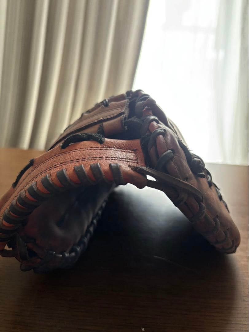 ZETT ブラウン レザー 硬式グローブ