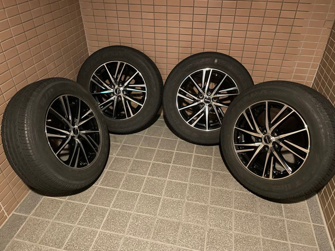 ★☆タイヤホイールSET 225/65R17 INSET38☆★愛知県手渡し限定