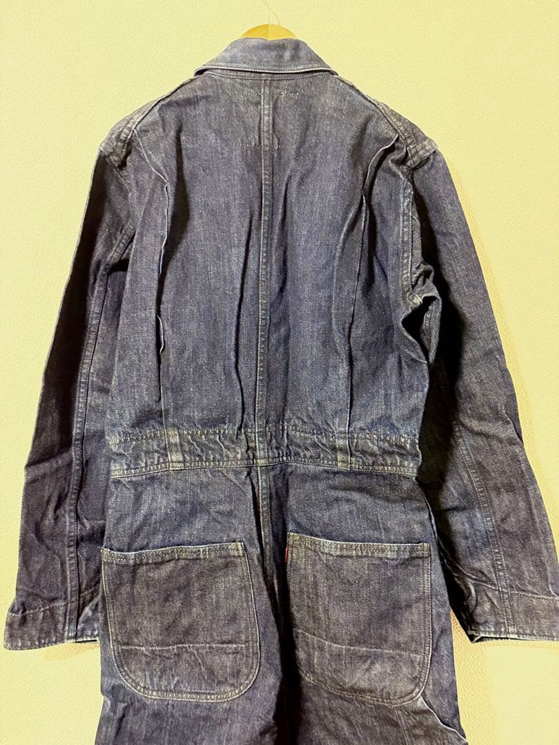 EVISU インディゴデニム オーバーオール・つなぎ
