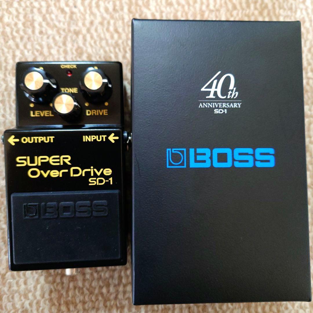 BOSS SD-1 40th Anniversary ギターエフェクター