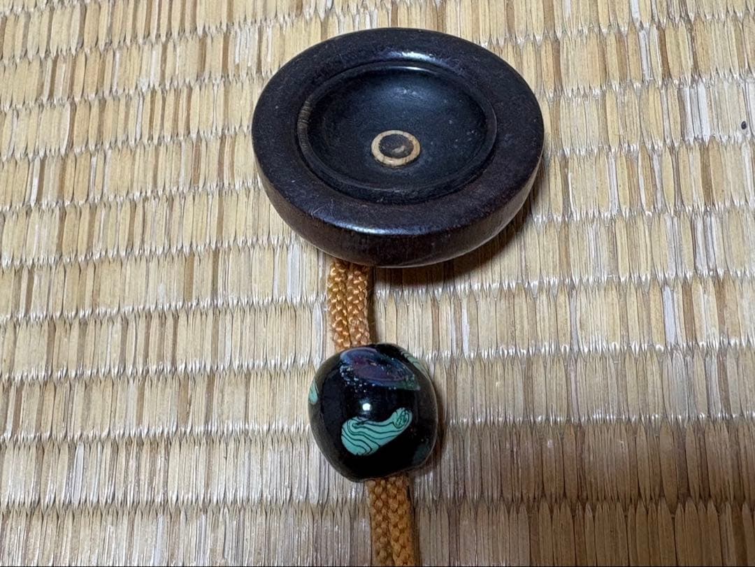 蒔絵　印籠　富士の図　根付け