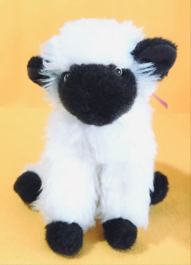 1980年代製モンスイユ羊人形ぬいぐるみMONSEUIL昭和レトロ動物フィギア