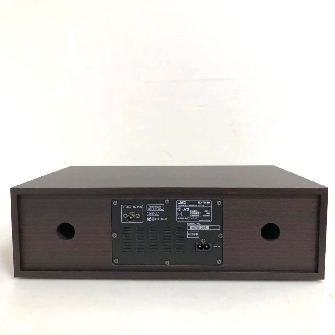 JVC コンパクトコンポーネントシステム　ミニコンポ　NX-W30 2022年