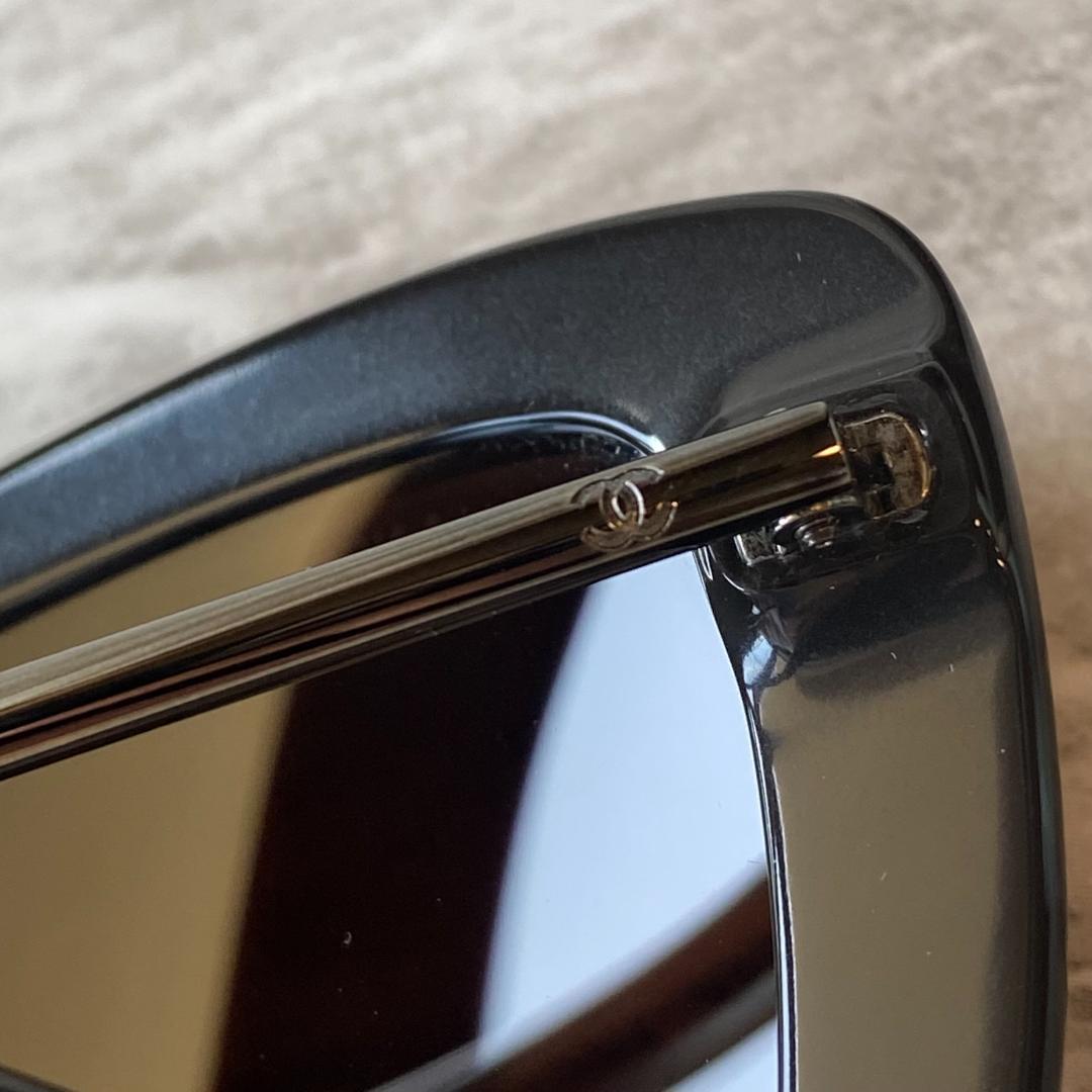 1309【新品 CHANEL】シャネル★サングラス★キャットアイ★ブラウン★茶色