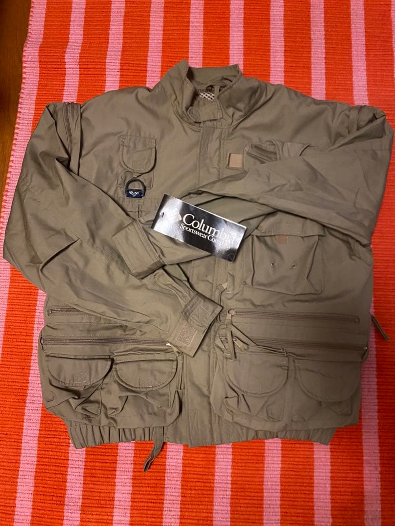 90s Columbia PFGフィッシングジャケット　ベスト　2way L