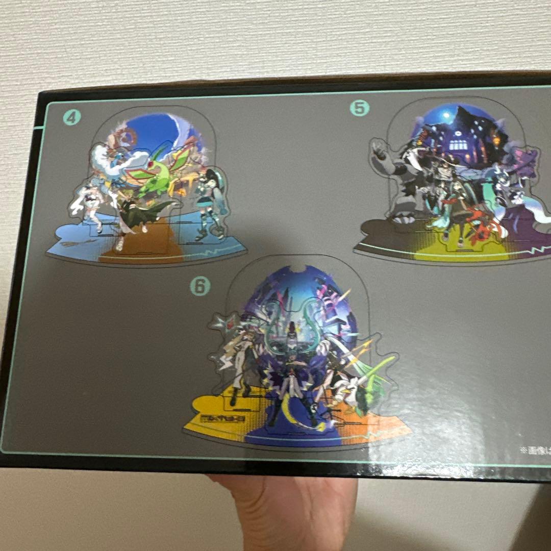 ポケミク つながるアクリルスタンド ＋ ステッカーセット