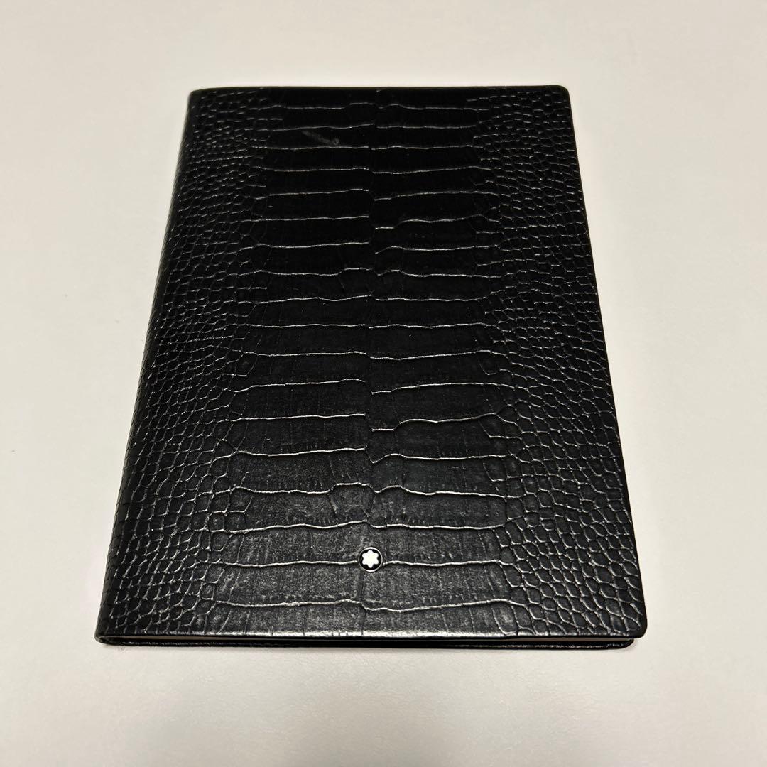 MONTBLANC クロコ　ノート A5