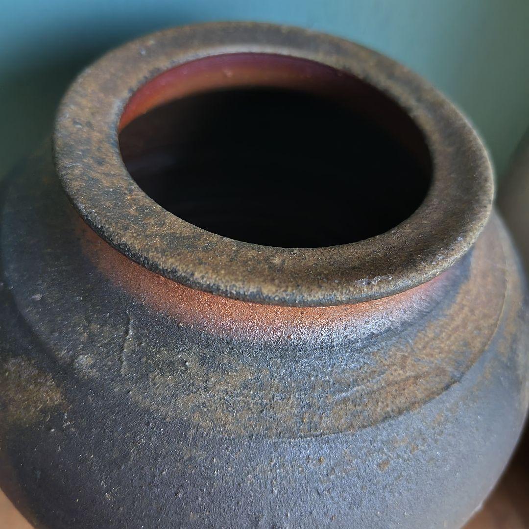 おまとめ専用出品　備前焼　小壺　華道具　花入　花器　岡山伝統工芸品