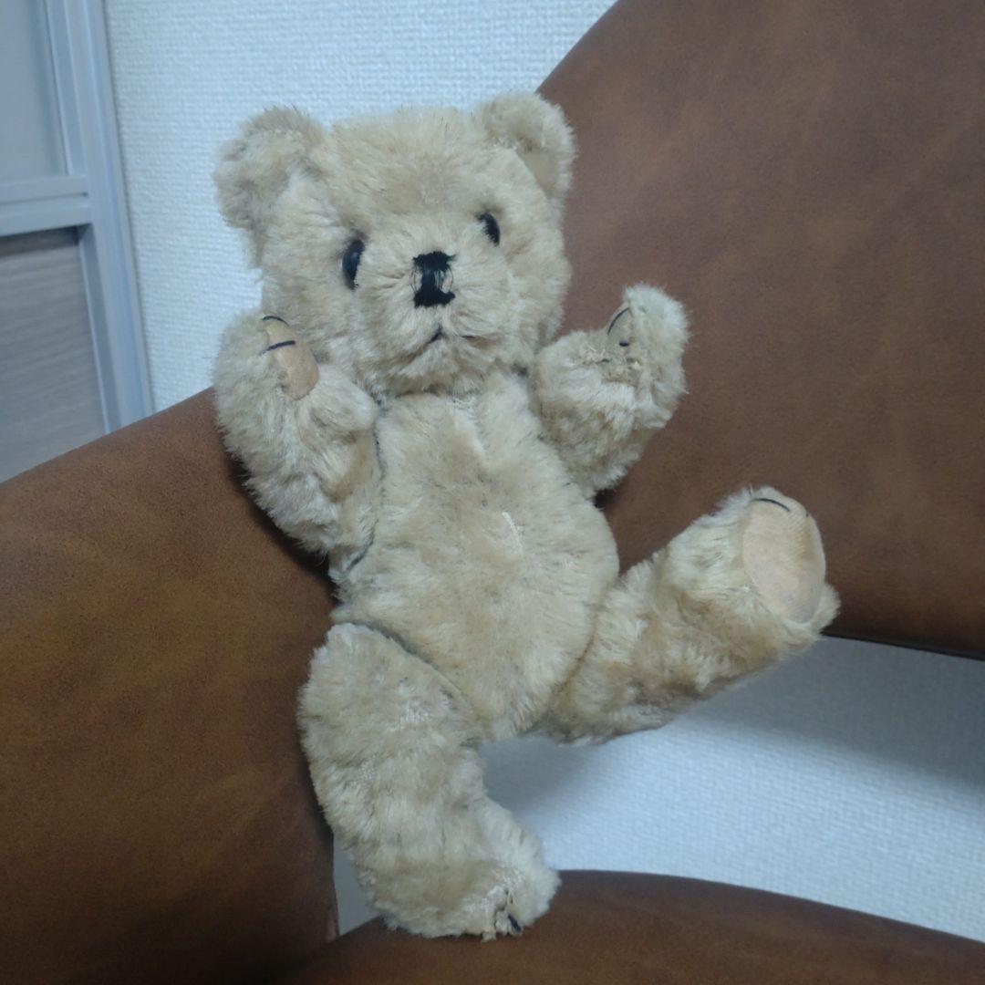テディベア　くま　ぬいぐるみ　あどけないアンティーク　ベア