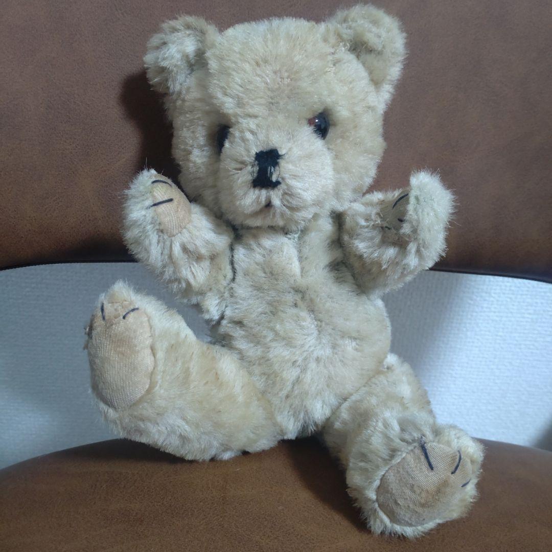 テディベア　くま　ぬいぐるみ　あどけないアンティーク　ベア