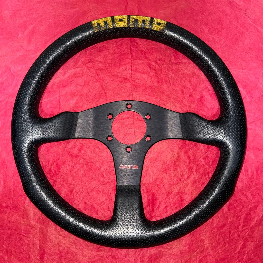 momo スポーツ　ステアリング ハンドル　14インチ★