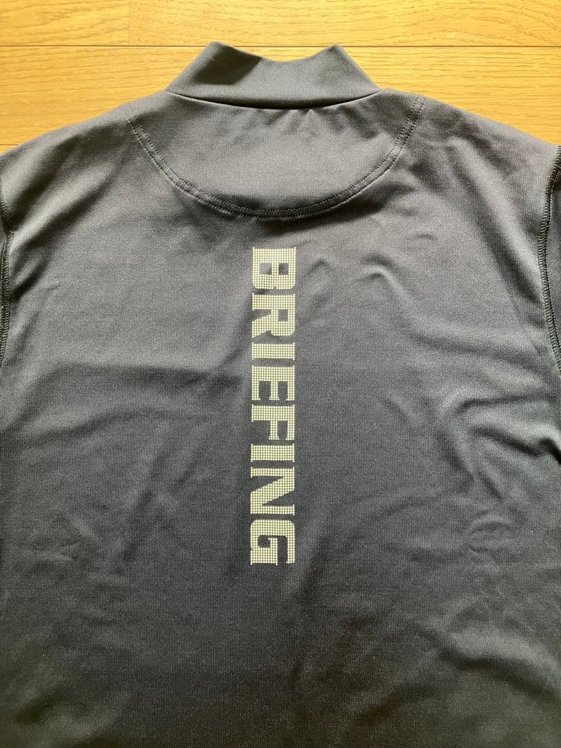 BRIEFING ブリーフィング ゴルフモックネック ネイビー Mサイズ シャツ