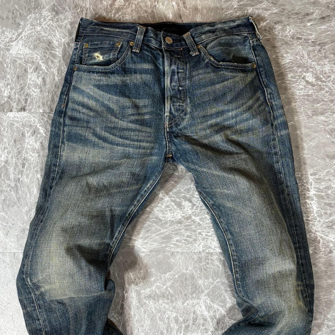 しん様【Levi's】リーバイスプレミアム/501/BIG E/髭/蜂の巣/W3