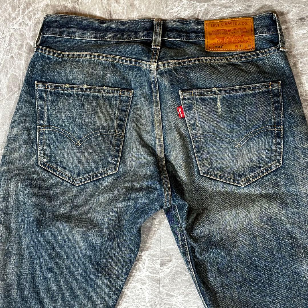 しん様【Levi's】リーバイスプレミアム/501/BIG E/髭/蜂の巣/W3