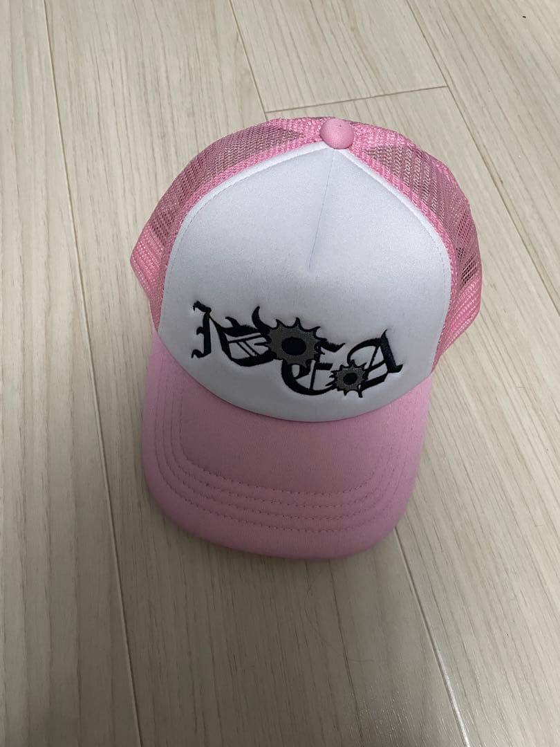 ideaswam メッシュキャップ ピンク
