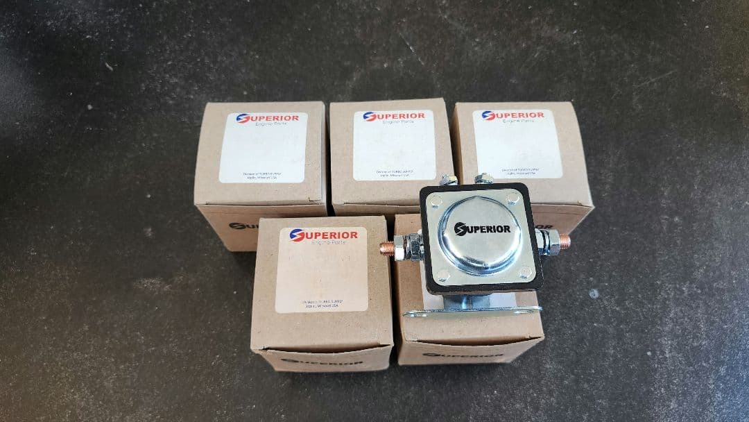 SUPERIOR ソレノイド 5個セット ローライダー ハイドロ インパラ