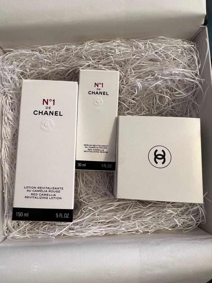 CHANEL N°1 de CHANEL 化粧水＆美容液＆クリームセット