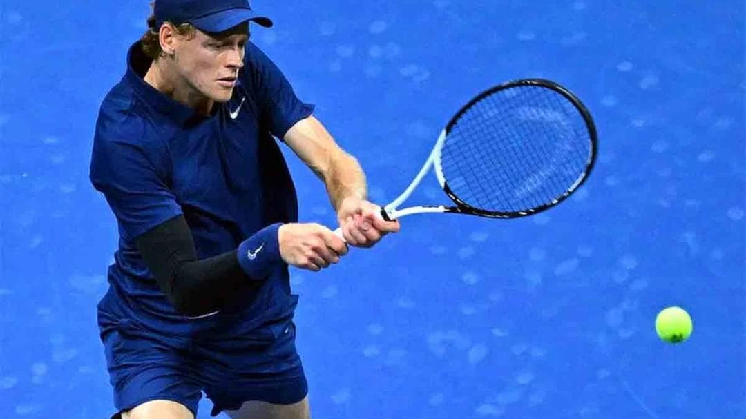 シナー us open 2025 Court Dri-FIT ネイビー M