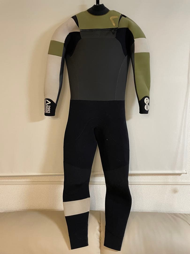 AXXE ウェットスーツ ドライ・セミドライスーツ5mm✖️3mm
