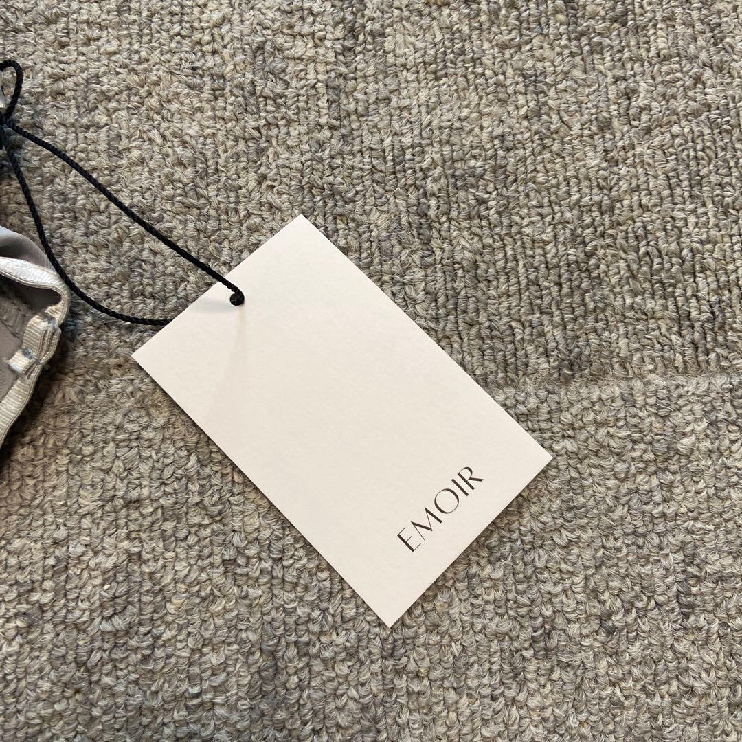 EMOIR バレエ キャミソールレオタード グレー