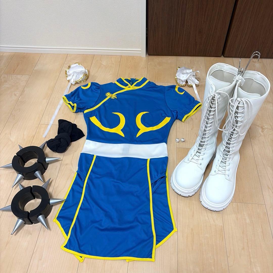ストリートファイター　春麗（チュンリー）　CAPCOM コスプレ　一式