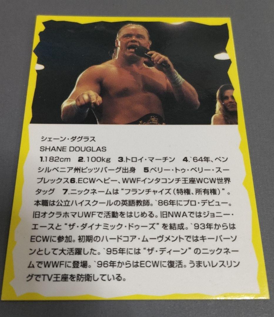 ECWプロレスカード シェーン・ダグラス