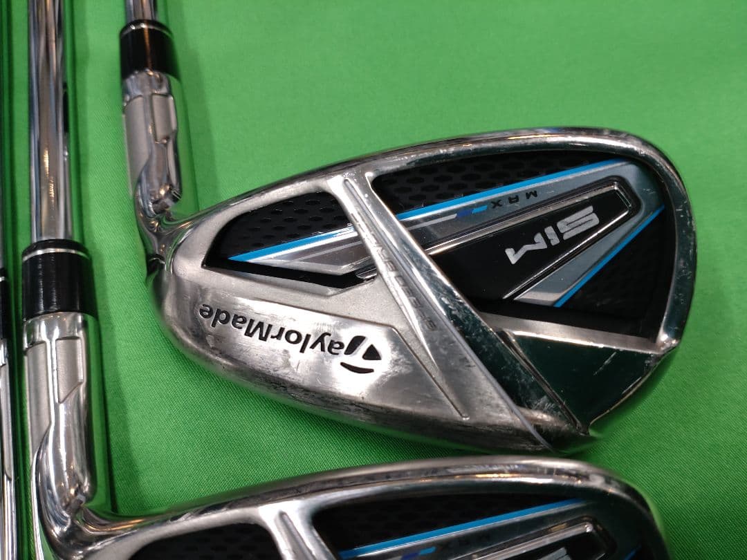 テーラーメイドSIMMAX アイアン 5〜PW　KBS MAX85 R