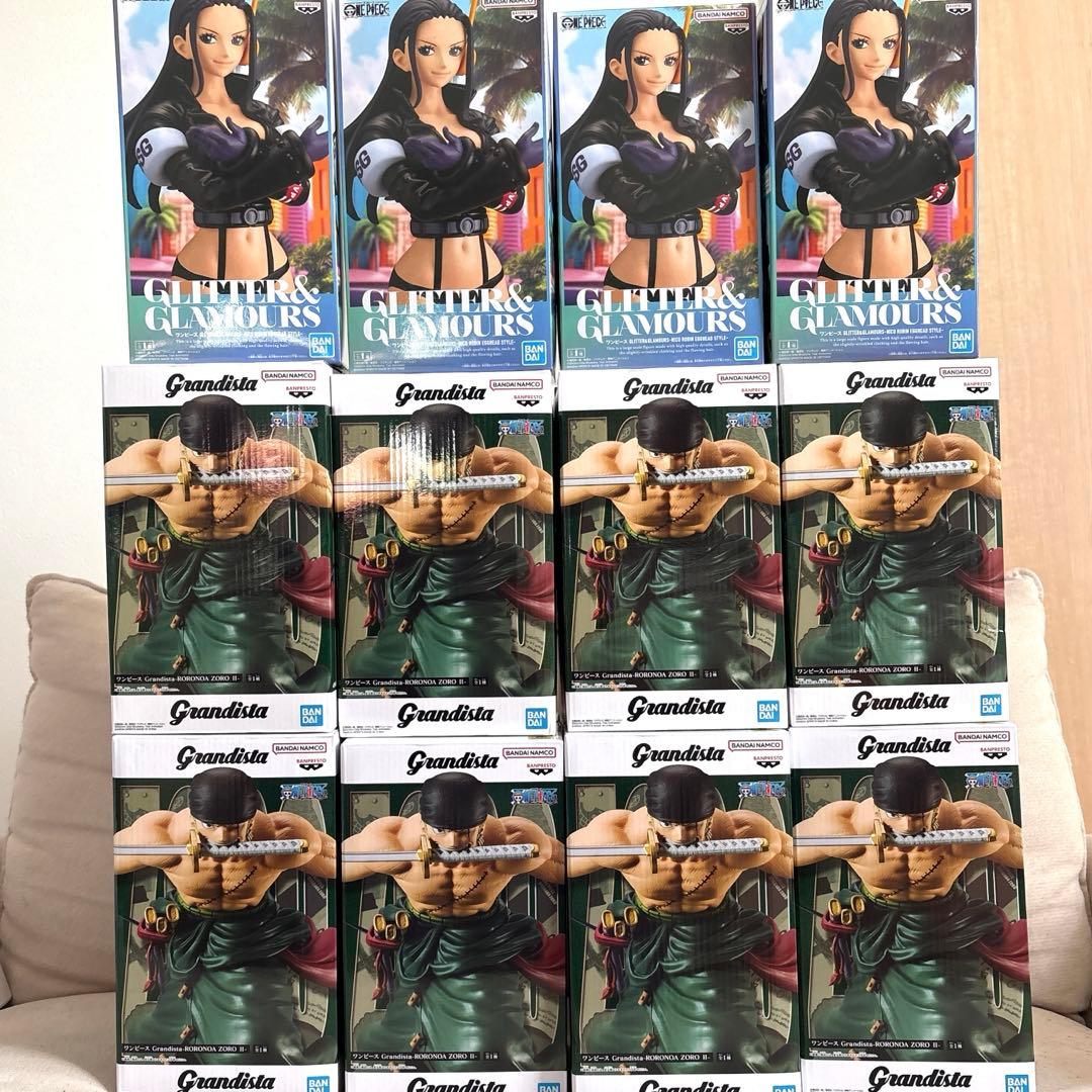 ワンピース　ゾロ　ロビン　フィギュア　まとめ売り　Grandista