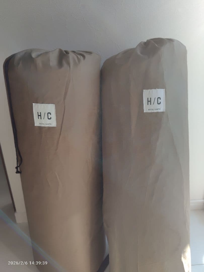 HOTELCAMPS インフレータブルマット　２個セット　ホテルキャンプ