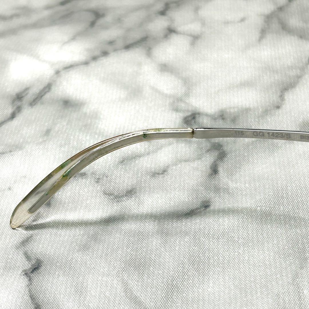 GUCCI グッチ サングラス メガネ GG1423/S サイドロゴ シルバー