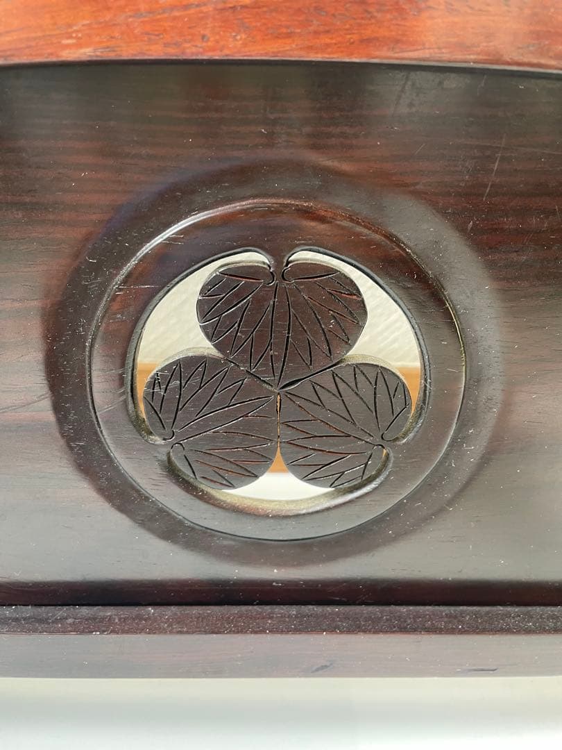 刀掛け　三本掛け　唐木無垢材