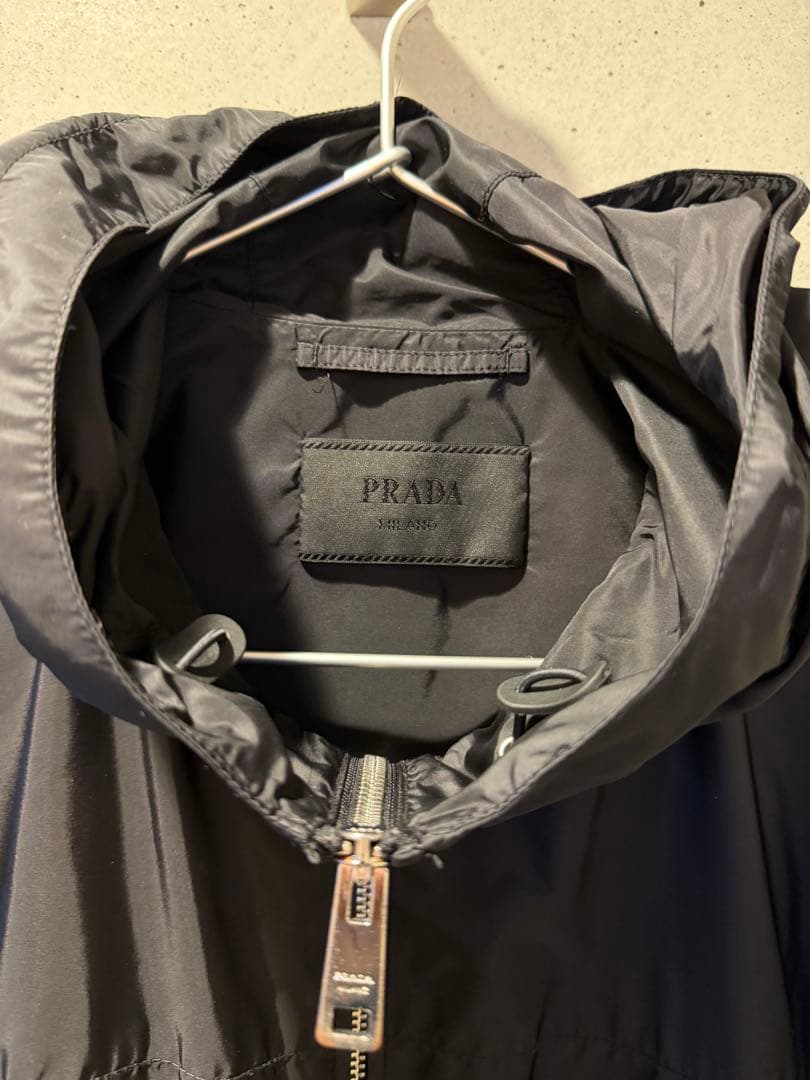 定価30万 PRADA プラダ 三角ロゴ ナイロンジャケット 52サイズ 美品