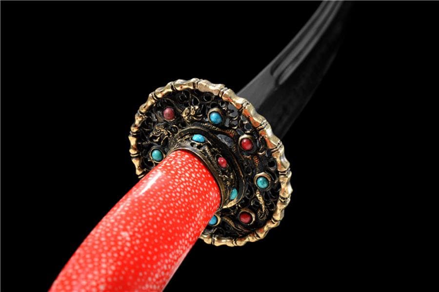 郡王サーベル 模造刀 居合刀 武士道 武具 漢剣 唐刀 龍泉剣 手鍛造打