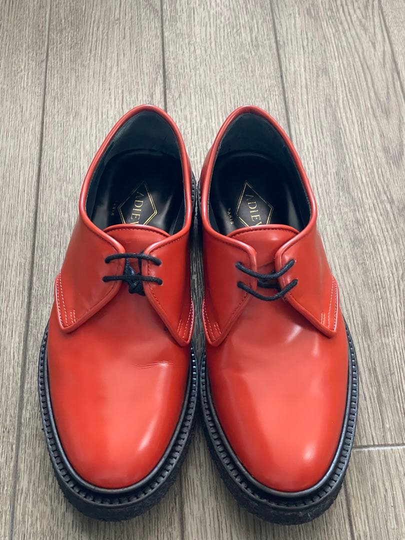 まめたさまAdiev Paris type 1 レースアップシューズ　ローファー