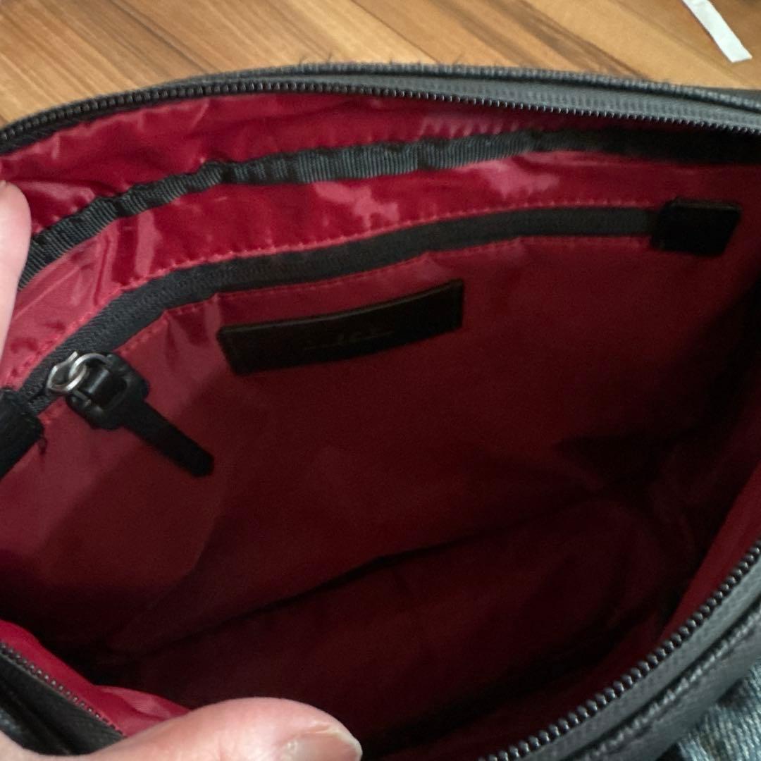 dieselデニムボディバック